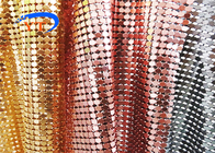 Sequin Woven Metal Stainless Steel Mesh Fabric 6mm SGS